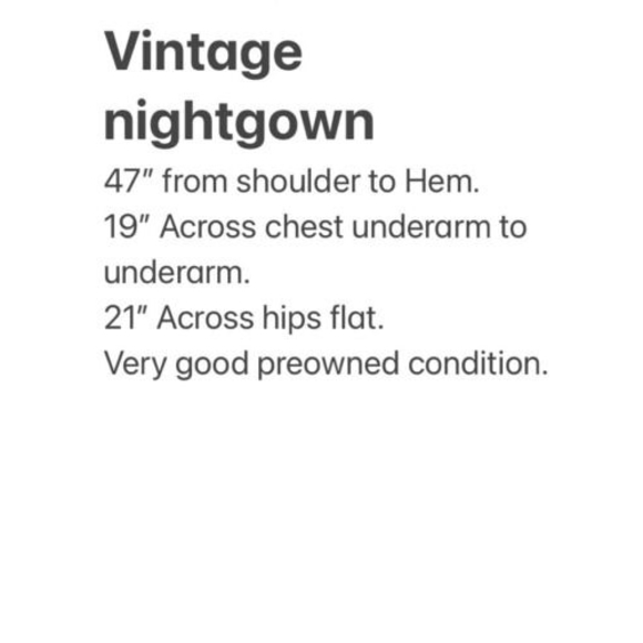 Vintage White Cotton Romantic Victorian Lace Detail Nightgown M Made in USA - Picture 9 of 9